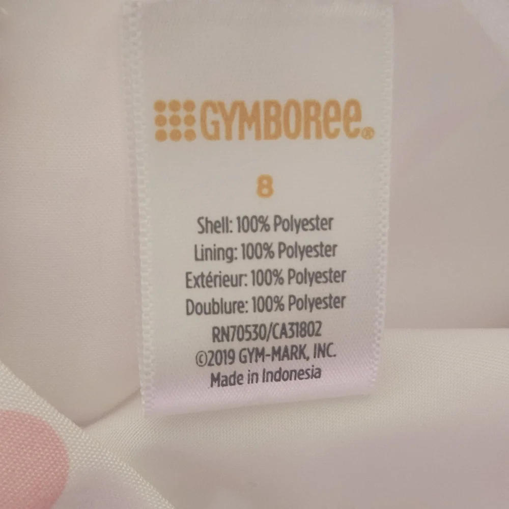 Gymboree Size 8 polka dot flower dress